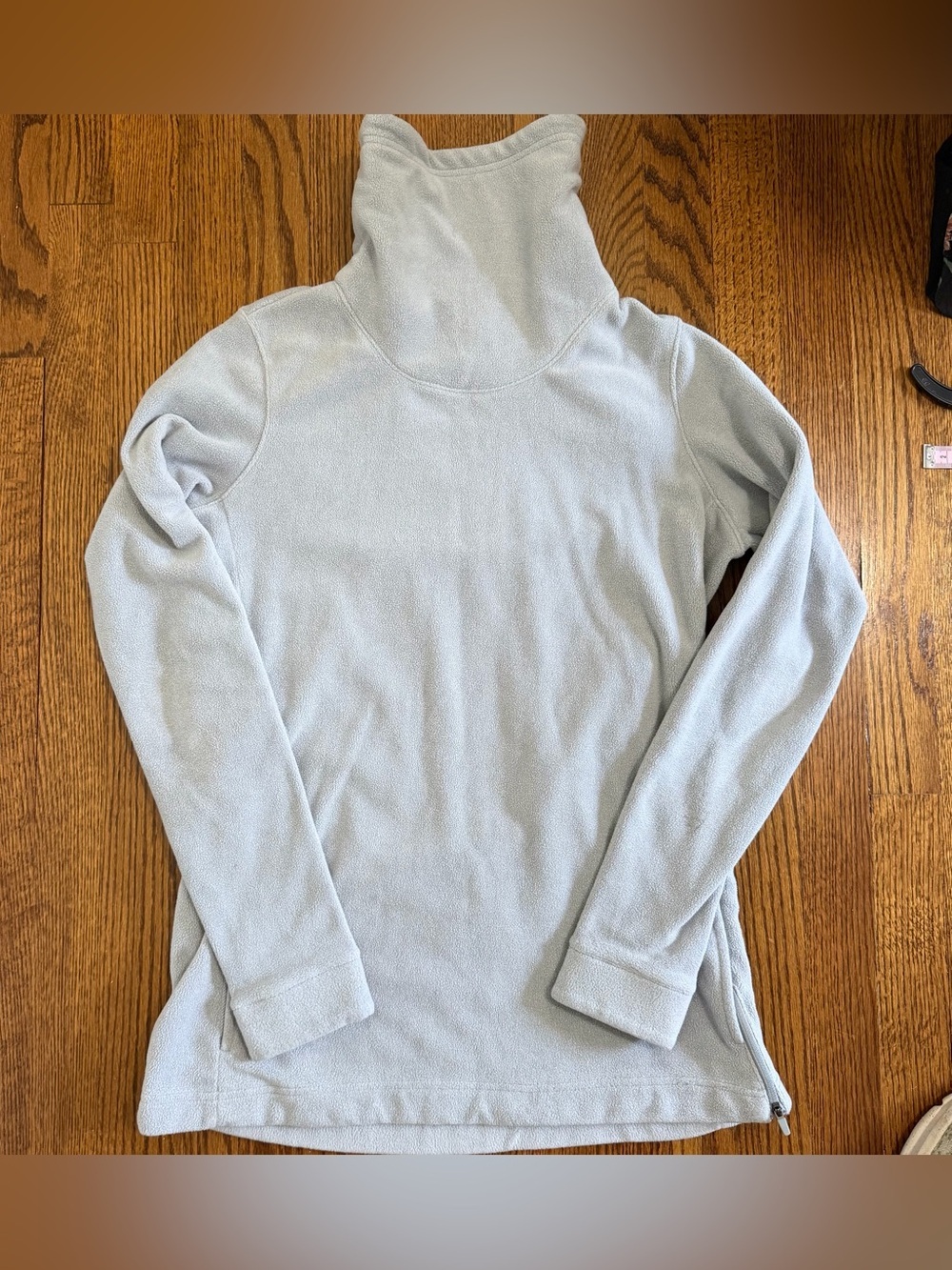 Nike Gray Fleece Soft High Neck Pullover Size Small